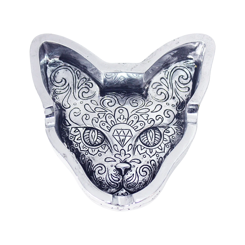 91000 Egyptian Cat Ashtray Box of 4 01b