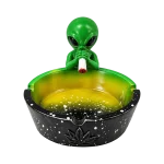 16137 Green Space Alien Ashtray 1