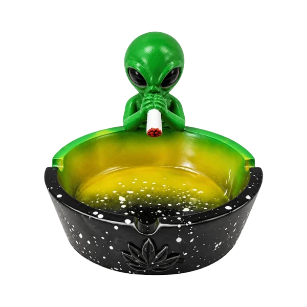 16137 Green Space Alien Ashtray 1