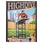 FCLHDSD High Dive Sour D Framed Canvas Large 60 x 80cm