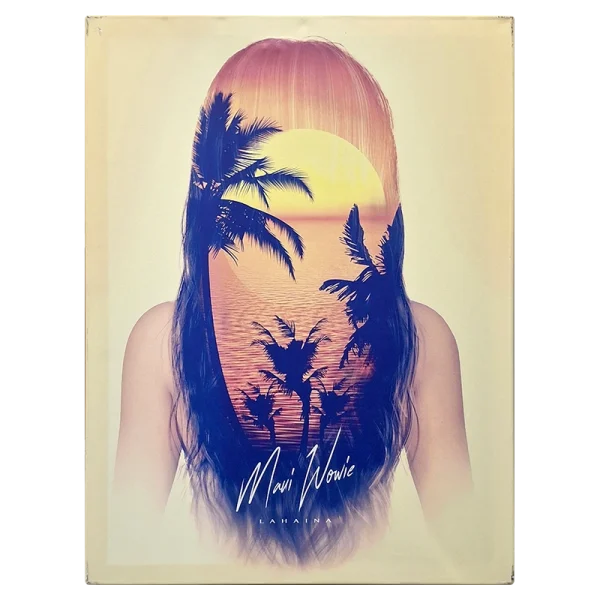 FCLMWL Maui Wowie Lahaina Framed Canvas Large 60 x 80cm