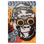 FCMGG Gorilla Glue #4 Framed Canvas Medium 40 x 60cm
