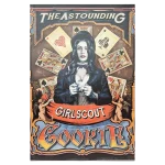 FCMGSC Girl Scout Cookies Framed Canvas Medium 40 x 60cm
