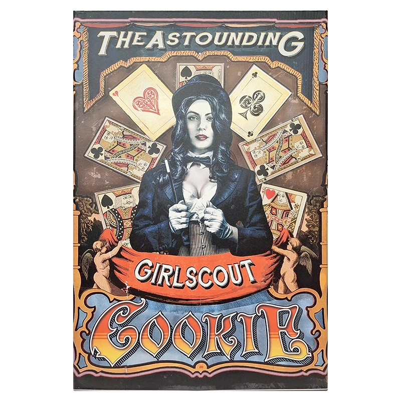 FCMGSC Girl Scout Cookies Framed Canvas Medium 40 x 60cm
