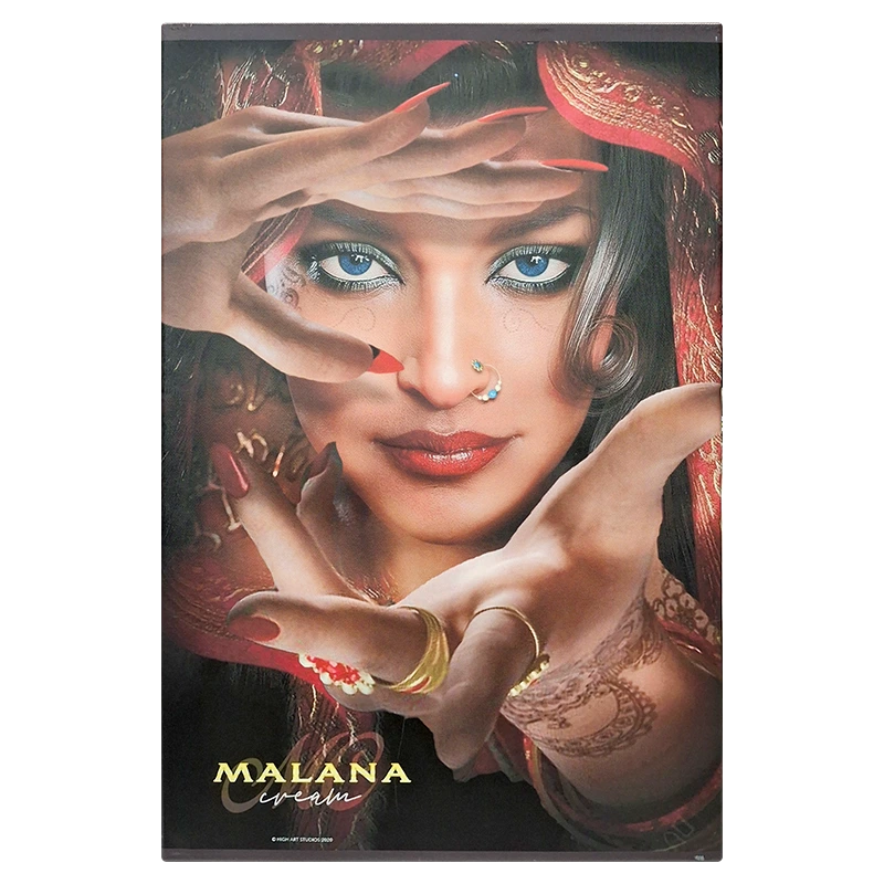 FCMMC Malana Cream Framed Canvas Medium 40 x 60cm