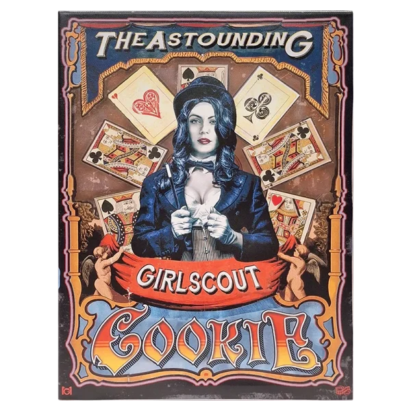 FCSGSC Girl Scout Cookies Framed Canvas Small 30 x 40cm