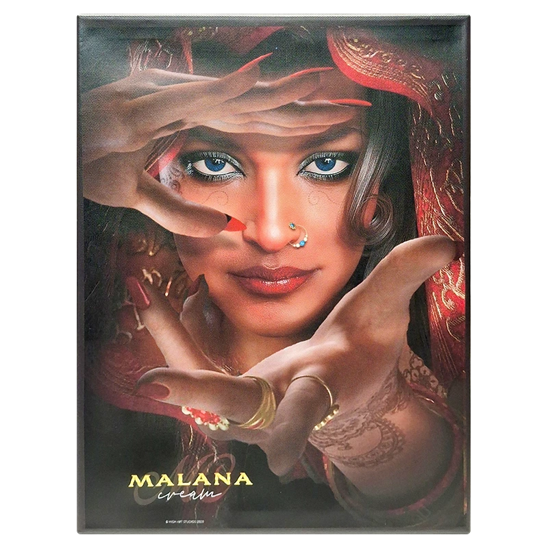 FCSMC Malana Cream Framed Canvas Small 30 x 40cm