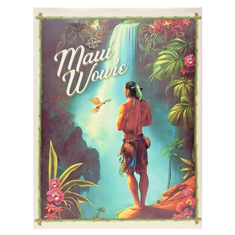 FCSMW Maui Wowie Framed Canvas Small 30 x 40cm