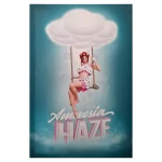 FCXLAH Amnesia Haze Framed Canvas Xtra Large 60 x 90cm