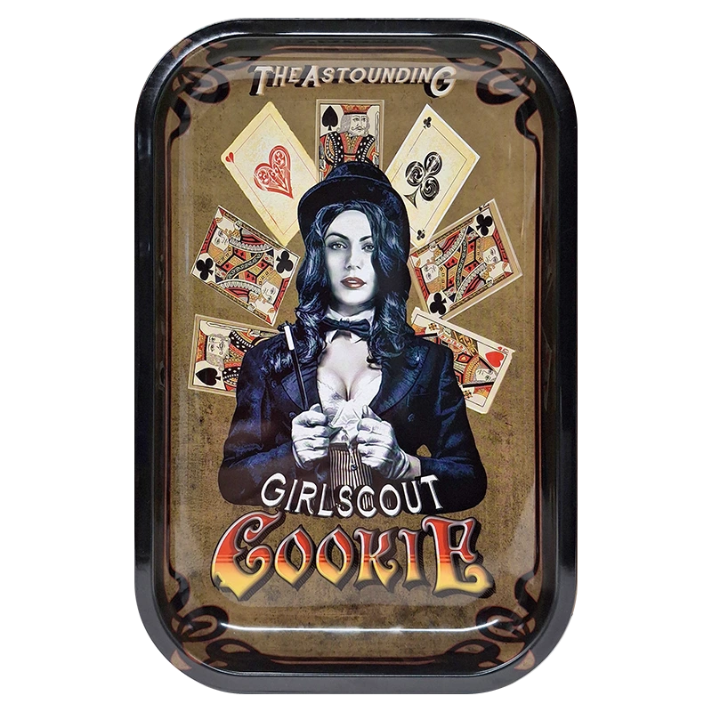MRTGSC Girl Scout Cookies Metal Tray 29 x 19cm